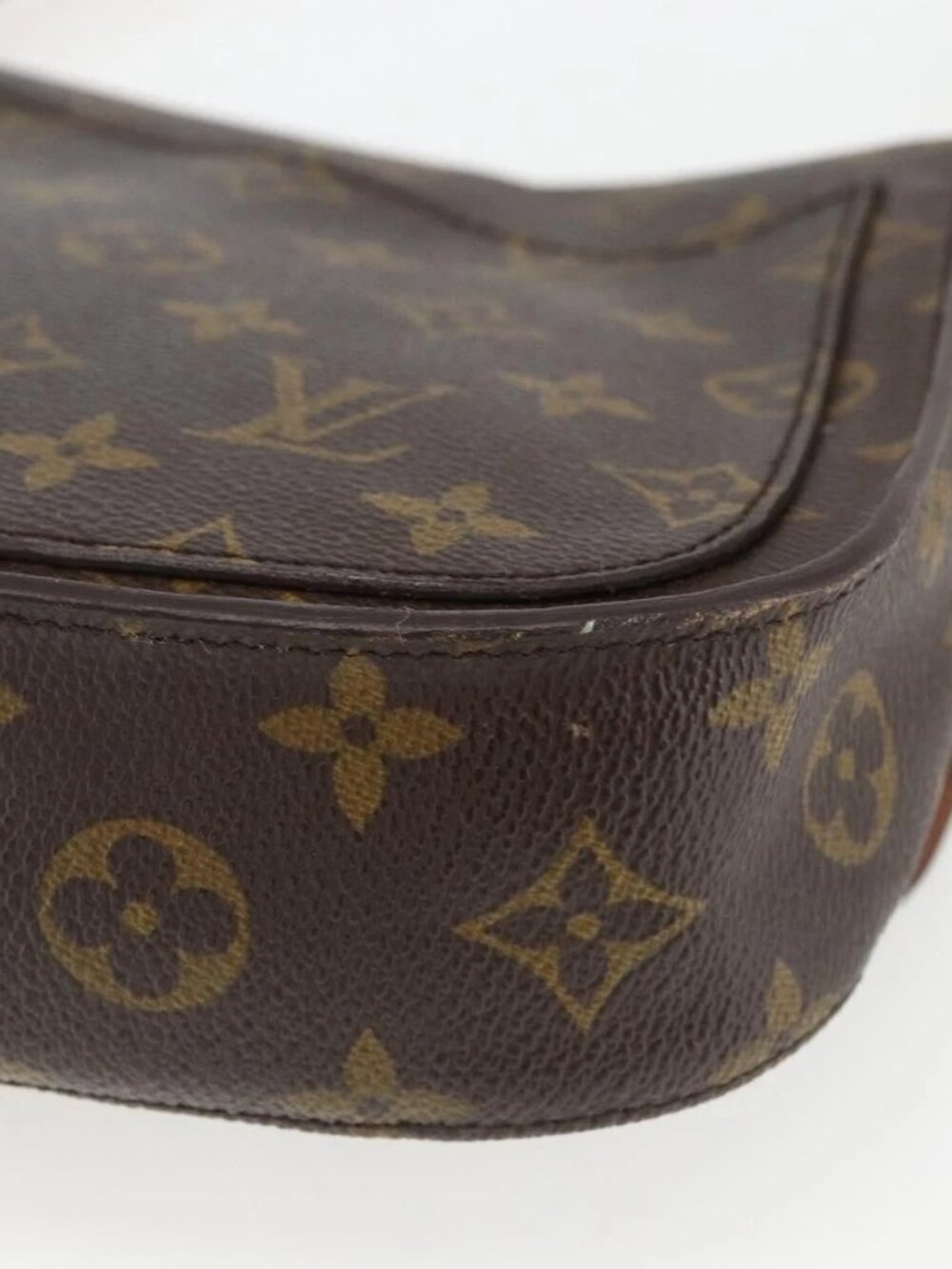 LOUIS VUITTON Monogram Saint Cloud MM Shoulder Bag M51243 LV Auth 162494 - Picture 5 of 16